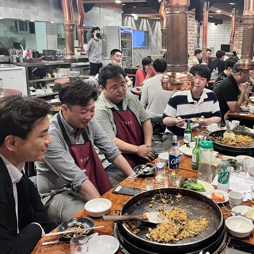 이준석 대표, 김진태 강원지사와 회동[이준석 대표 페이스북 캡처]